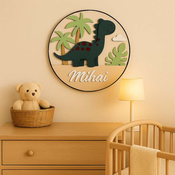 Dinozaur Explorator - Decoratiune Camera