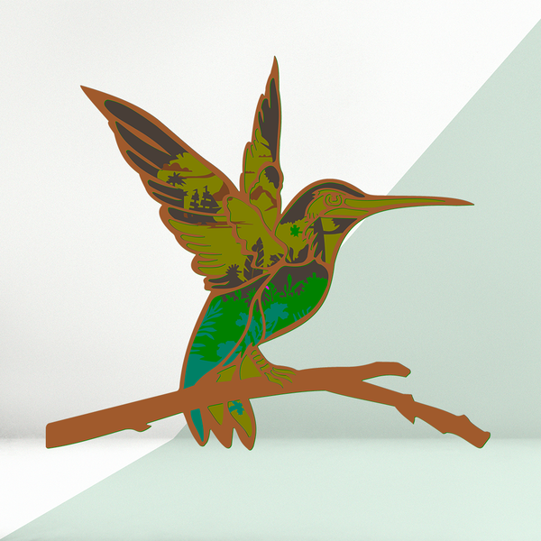 Set creativ - Pasărea Colibri