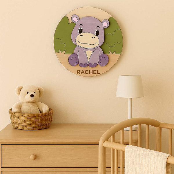 Hipopotamul Jucaus - Decoratiune Camera