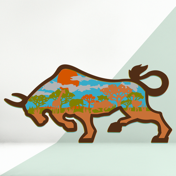 Set creativ - Taurul Sălbatic