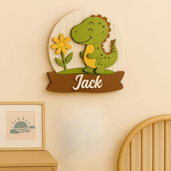 Dinozaur Fericit - Decoratiune Camera