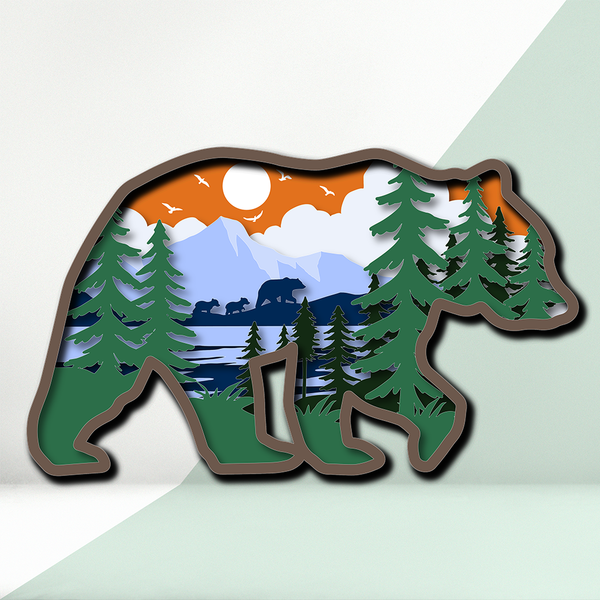 Set Creativ - Ursul din Pădure