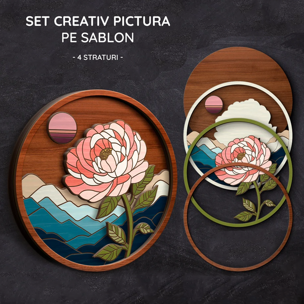 Set Creativ Pictura - Floare