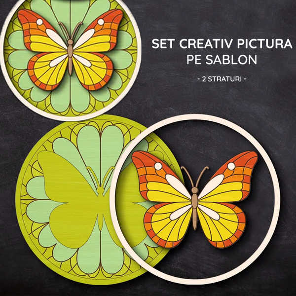 Set Creativ Pictura - Fluture
