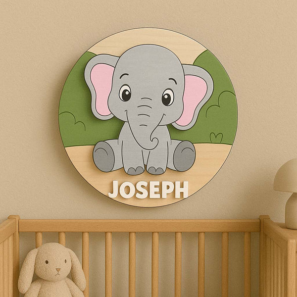 Elefantul Bland - Decoratiune Camera