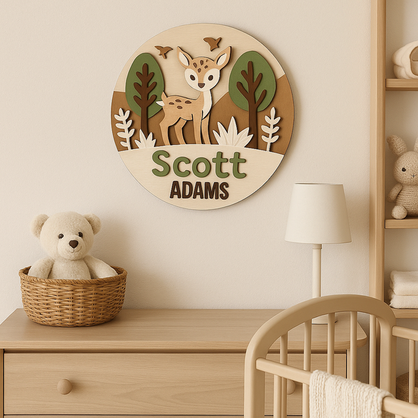 Puiutul de Caprioara - Decoratiune Camera