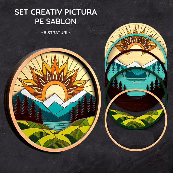 Set Creativ Pictura - Rasarit